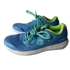 Under Armour Girls Blue Athletic Shoes Gym Size 4.5 Youth